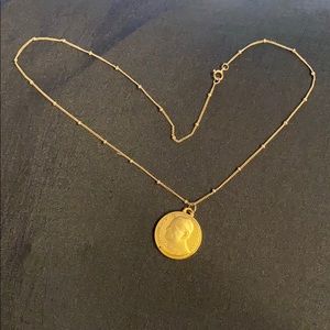 ✨ 24k Roman Gold coin necklace ✨